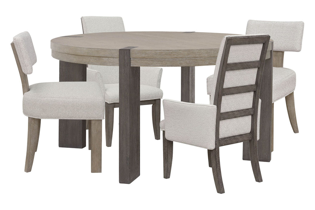 Anderson Park - Round Dining Table Set With Kilsmos Chairs