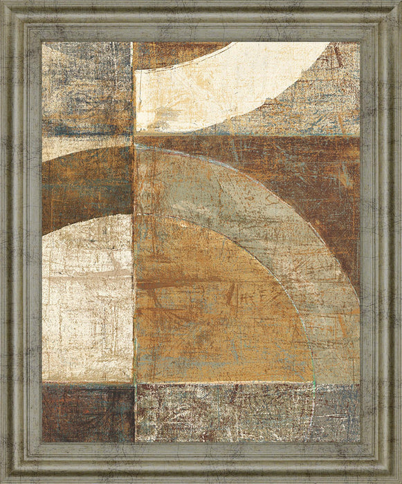 Rustic Arc Mosaic - 28" x 34" Framed Wall Art