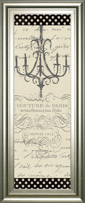 French Courture Panel II By Emily Adams - Beige