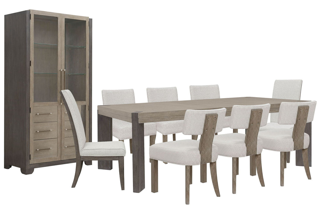 Anderson Park - Leg Dining Table Set With Klismos Chairs