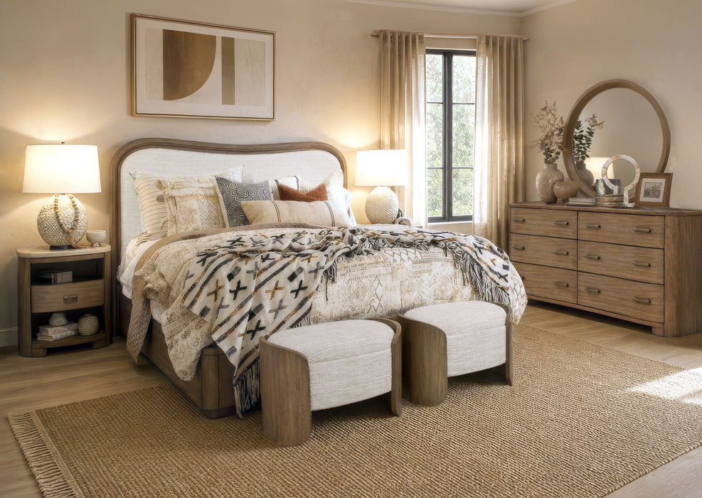 Leeza - Accent Nightstand - Brown