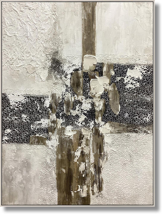Urban Textures Fusion - 36" x 48" Framed Wall Art