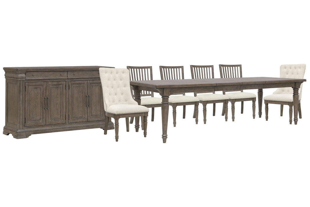 Madison Ridge - Extendable Leg Dining Table Set