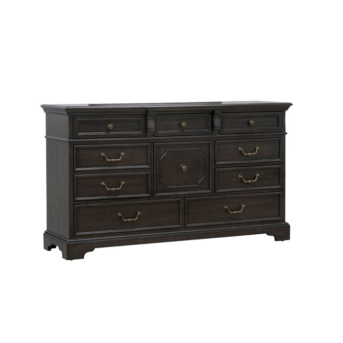 Hickory Creek - 10 Drawer Dresser - Brown