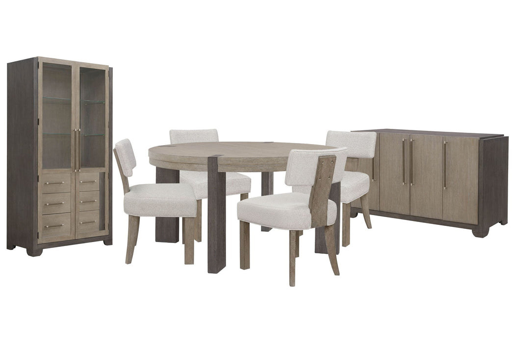 Anderson Park - Round Dining Table Set With Kilsmos Chairs