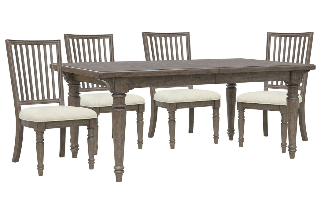 Madison Ridge - Extendable Leg Dining Table Set