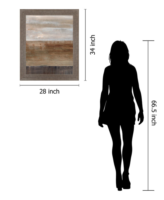 Rustic Horizon - 28" x 34" Framed Wall Art