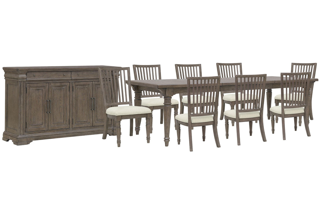 Madison Ridge - Extendable Leg Dining Table Set