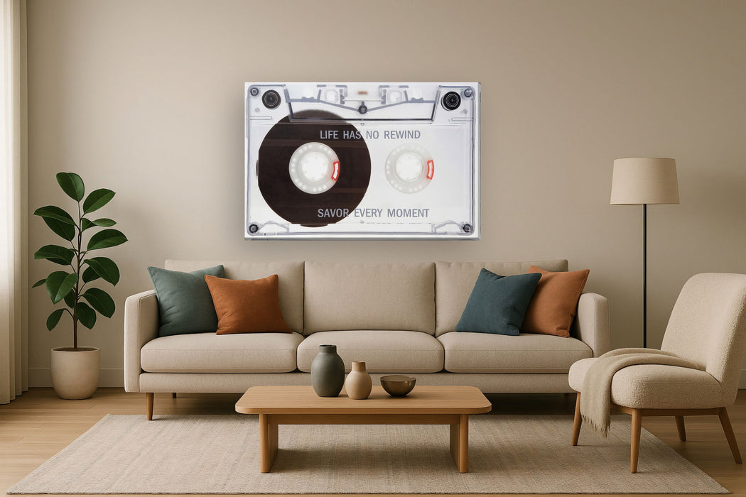 Life Has No Rewind - White