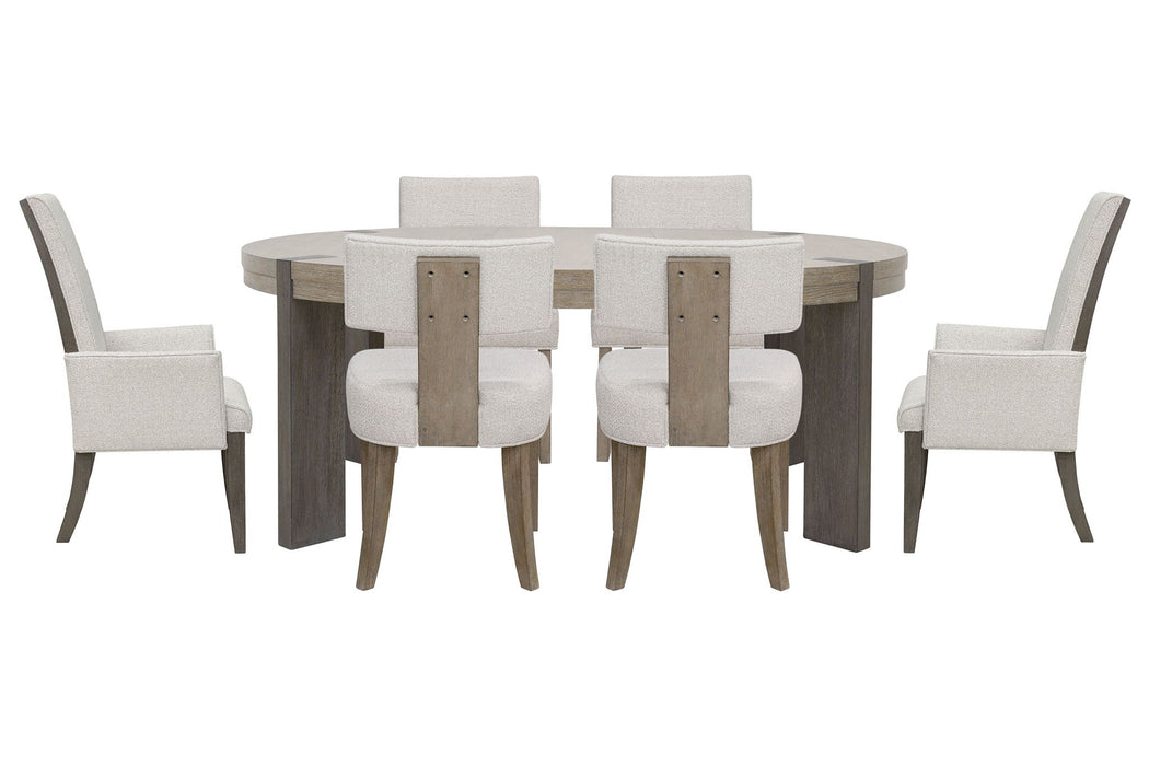 Anderson Park - Round Dining Table Set With Kilsmos Chairs