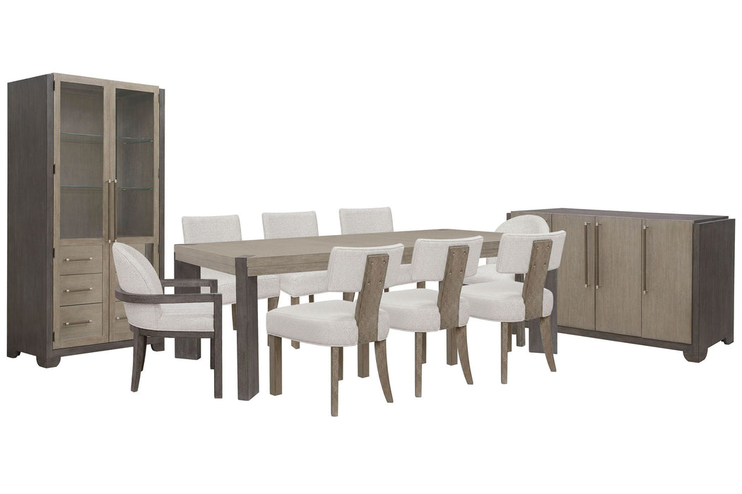 Anderson Park - Leg Dining Table Set With Klismos Chairs