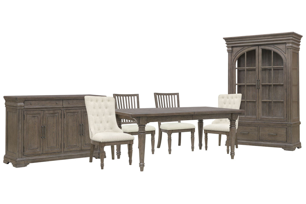 Madison Ridge - Extendable Leg Dining Table Set