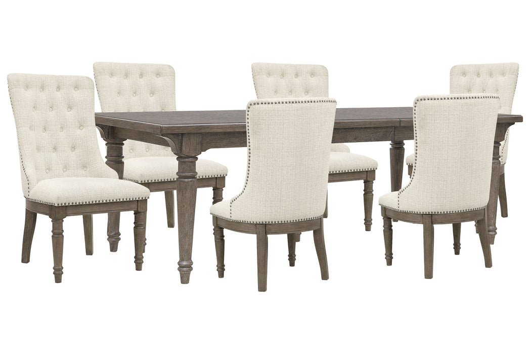 Madison Ridge - Extendable Leg Dining Table Set
