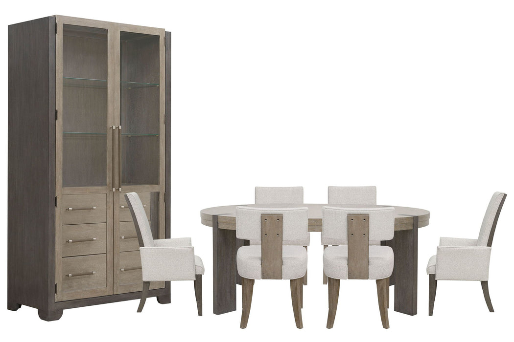Anderson Park - Round Dining Table Set With Kilsmos Chairs