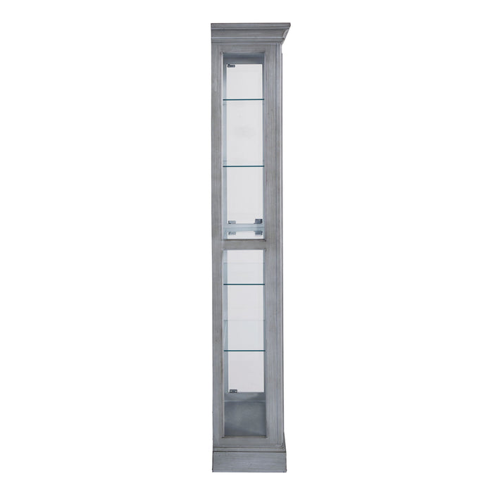 Pulaski Accents - Side Entry Curio Cabinet - Gray