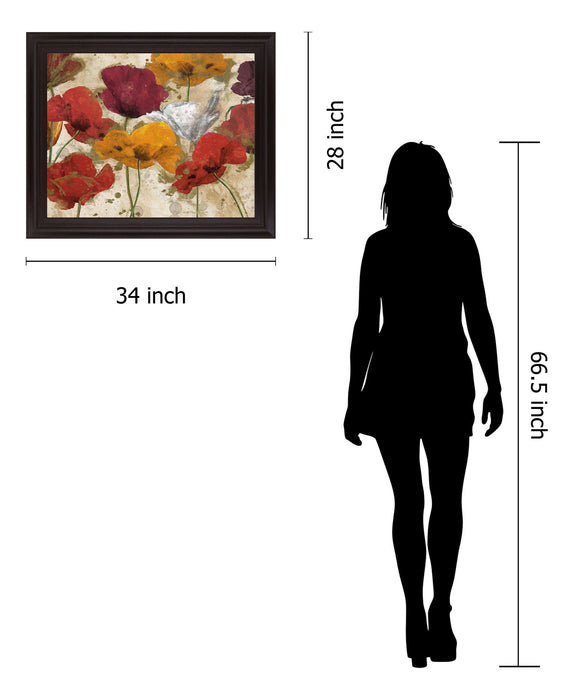 Harvest Petals - 28" x 34" Framed Wall Art