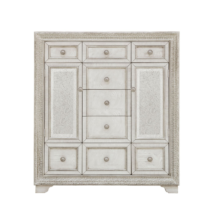 Camila - 9 Drawer Door Chest - Cream
