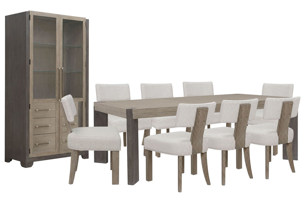 Anderson Park - Leg Dining Table Set With Klismos Chairs