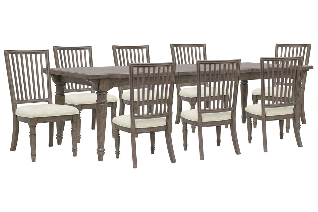 Madison Ridge - Extendable Leg Dining Table Set