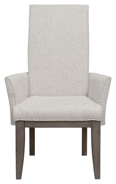 Anderson Park - Upholstered Arm Chair (Set of 2) - Moose Trail / Frontier Brown