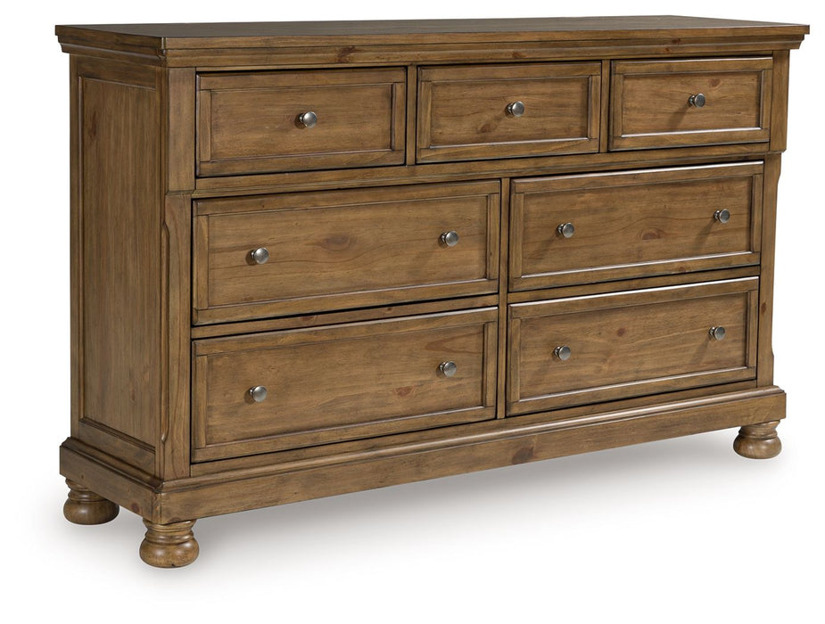 Feddinger - Dresser - Medium Brown