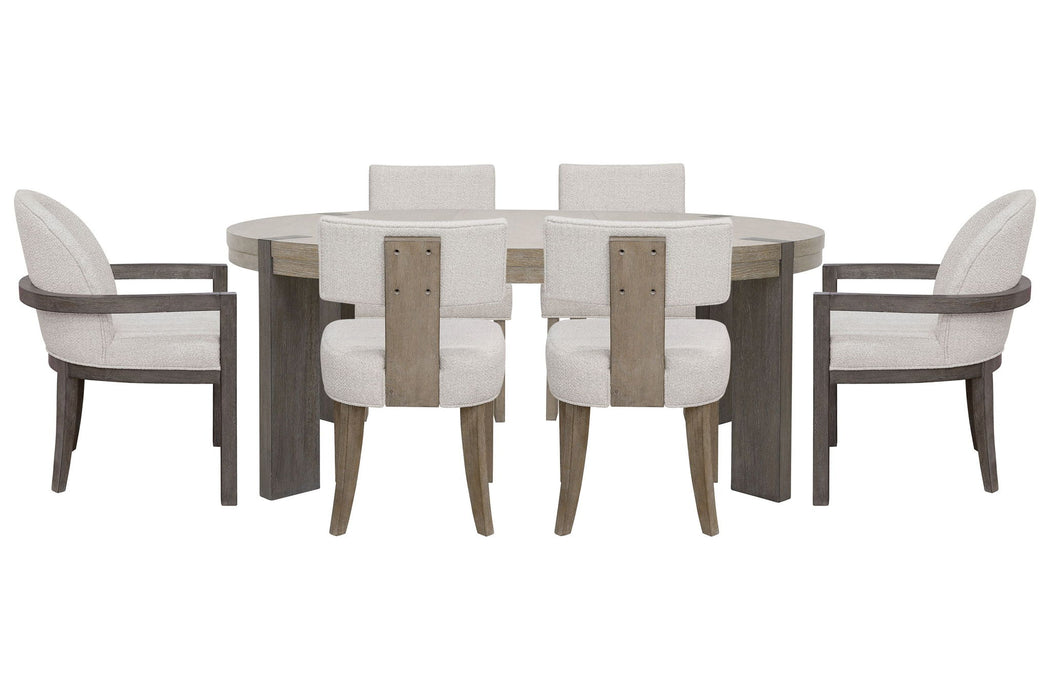 Anderson Park - Round Dining Table Set With Kilsmos Chairs