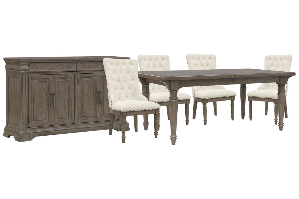 Madison Ridge - Extendable Leg Dining Table Set