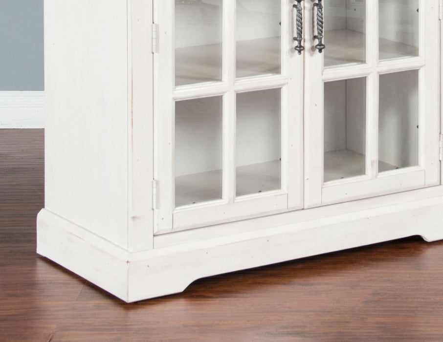 Carriage House - Server - Cottage White / Europen Dark