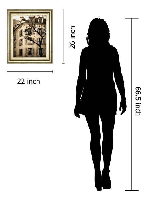 Latin Quarter I By Milla White - Framed Print Wall Art - Black