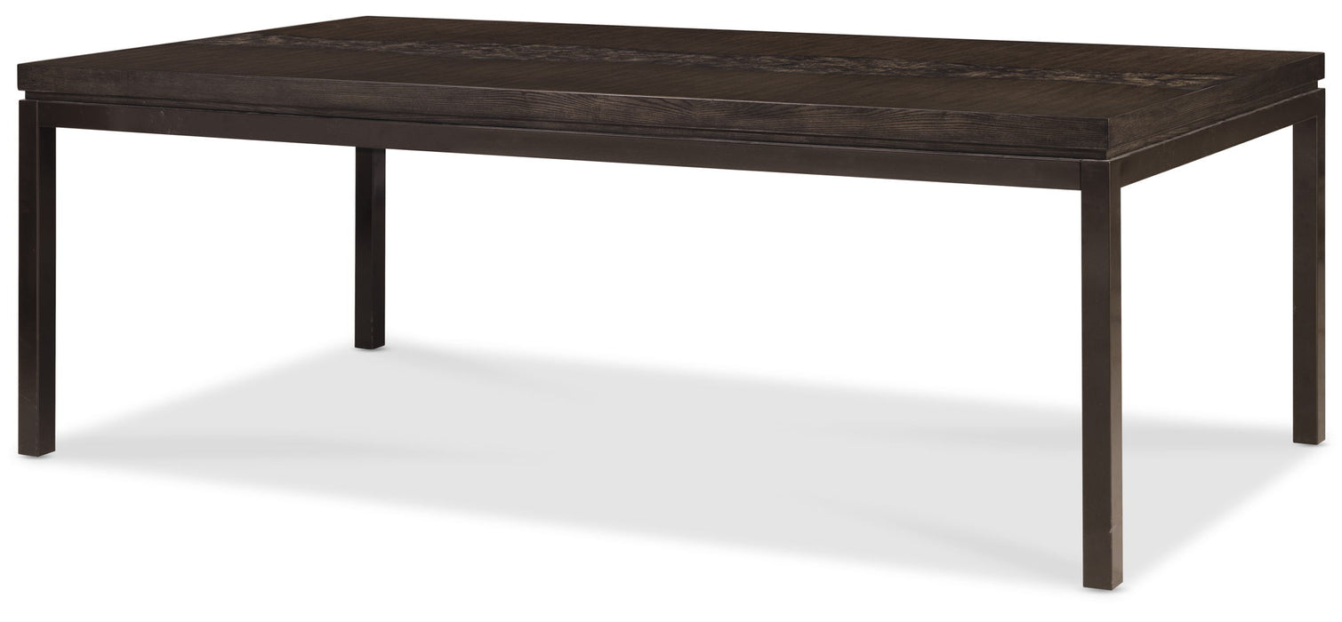 Modern Mosaic - Leg Dining Table - Brown