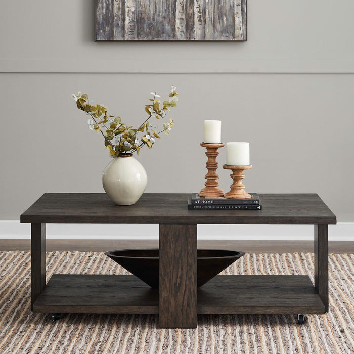 Harrison - Cocktail Table - Brown