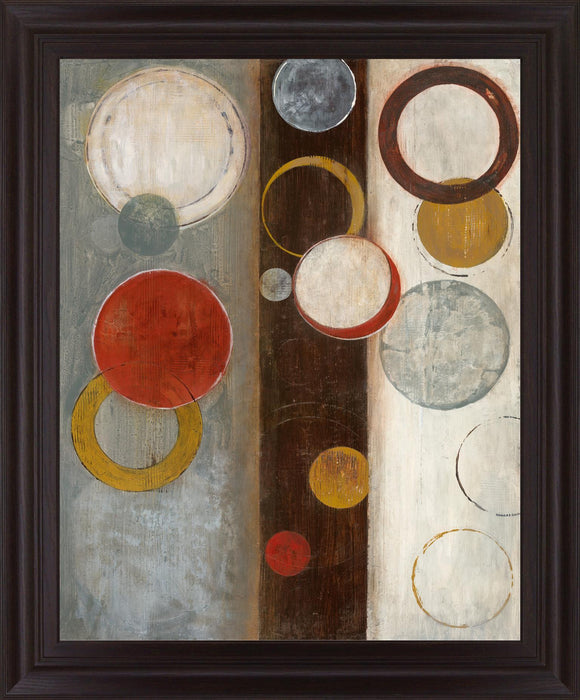 Retro Orbit - 28" x 34" Framed Wall Art