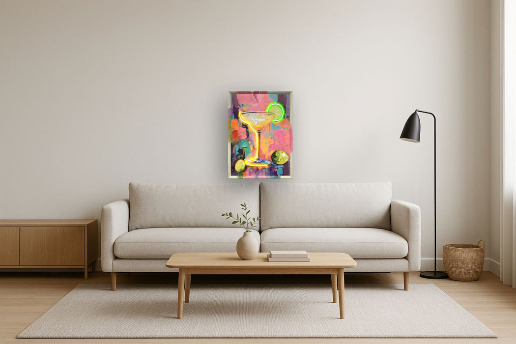 Fiesta Glow - 21" x 29" Framed Wall Art