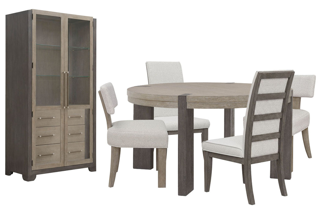 Anderson Park - Round Dining Table Set With Kilsmos Chairs