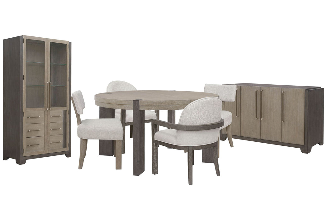Anderson Park - Round Dining Table Set With Kilsmos Chairs