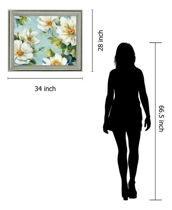 Petal Breeze - 28" x 34" Framed Wall Art