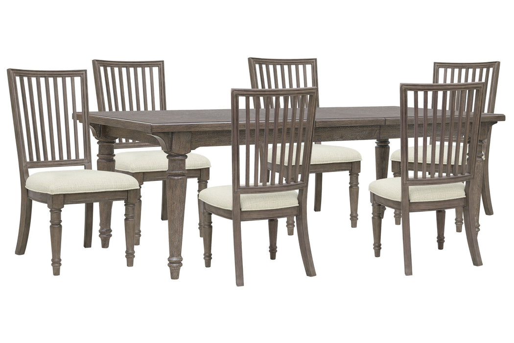 Madison Ridge - Extendable Leg Dining Table Set