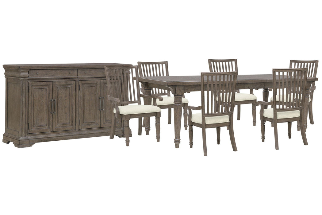 Madison Ridge - Extendable Leg Dining Table Set
