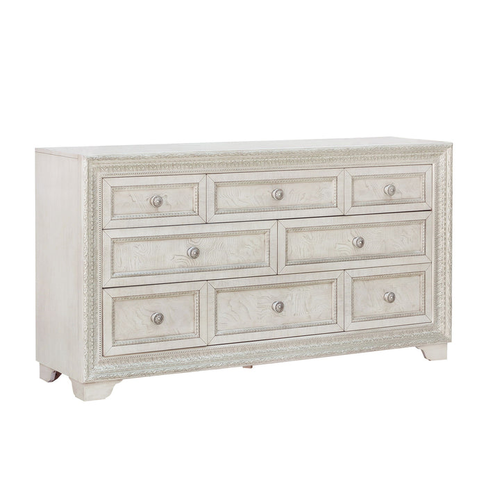 Camila - 8 Drawer Dresser - Cream