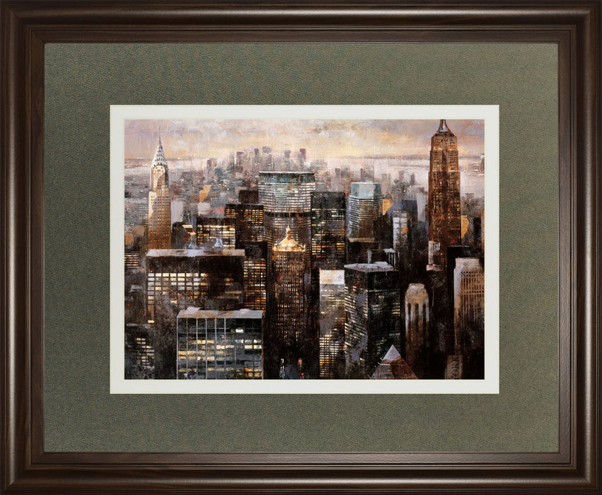 Manhattan By Night By Bofarull - Dark Brown