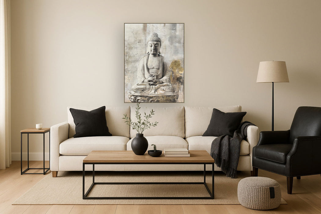 Buddha In White - White