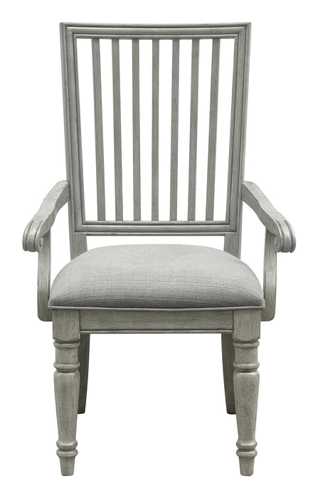 Madison Ridge - Arm Chair (Set of 2) - Buff Gray