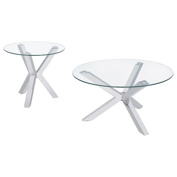 Kenzie - Round Coffee Table Set
