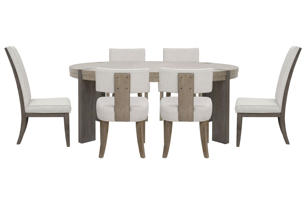 Anderson Park - Round Dining Table Set With Kilsmos Chairs