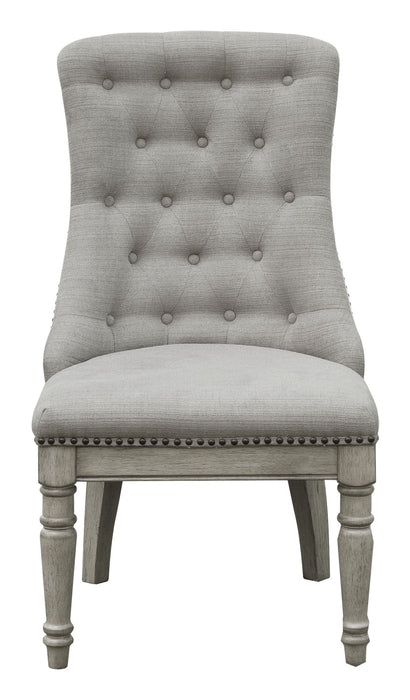 Madison Ridge - Host Chair (Set of 2) - Buff Gray