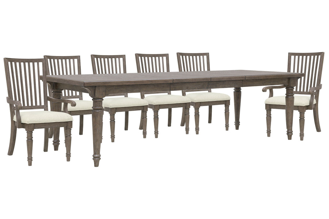 Madison Ridge - Extendable Leg Dining Table Set