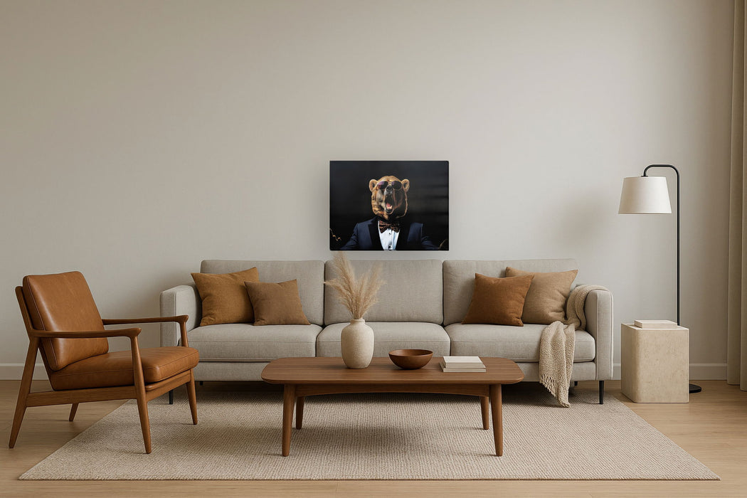 Print On Canvas - Black