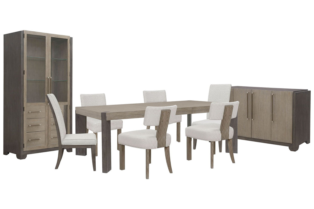 Anderson Park - Leg Dining Table Set With Klismos Chairs