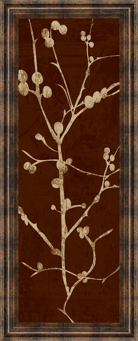 Branching Out Il By Diane Stimson - Framed Print Wall Art - Dark Brown