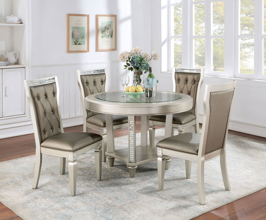 Adelina - Round Table - Champagne
